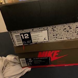 Jordan 4 and Travis Scott 1  2 PAIRS for price of1
